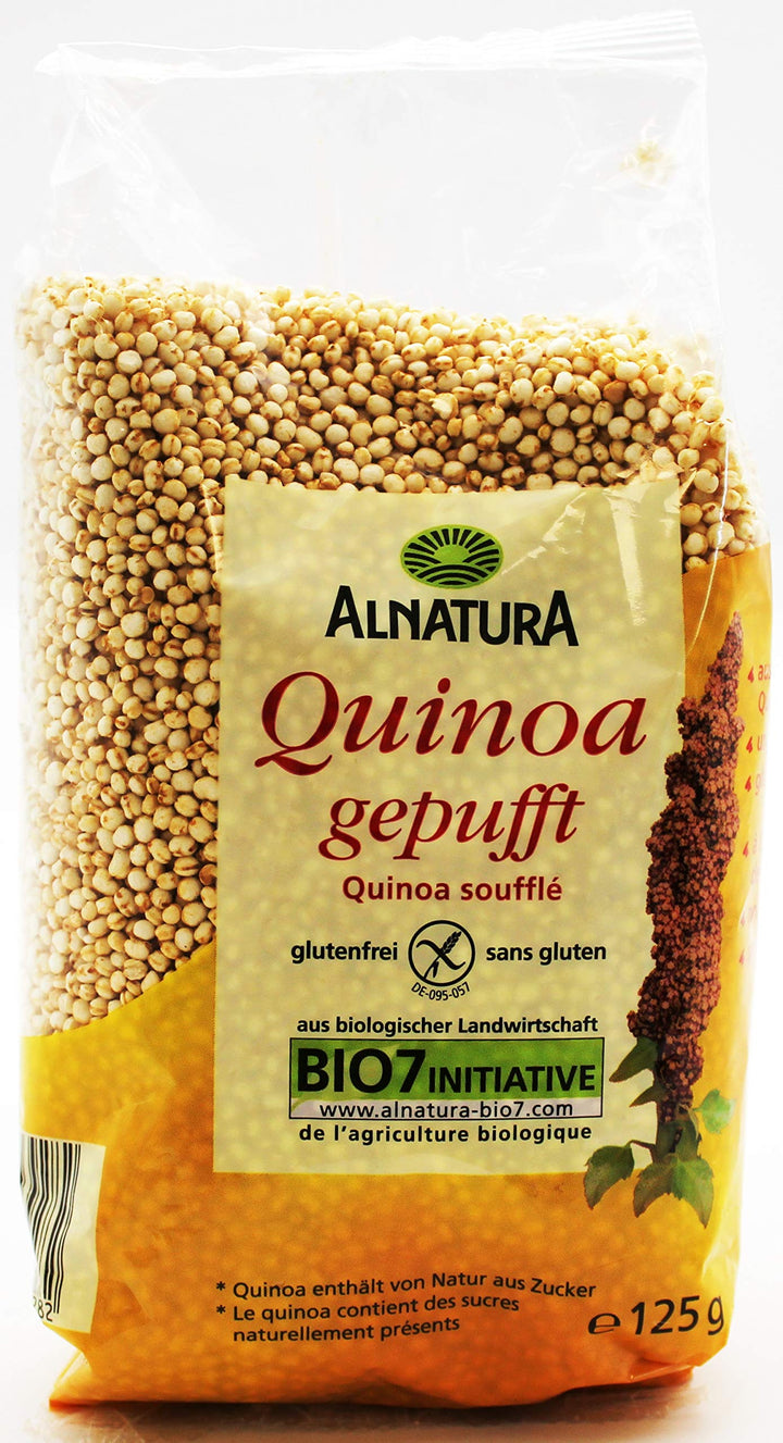 Alnatura Bio Quinoa gepufft, 3er Pack (3 x 125g)