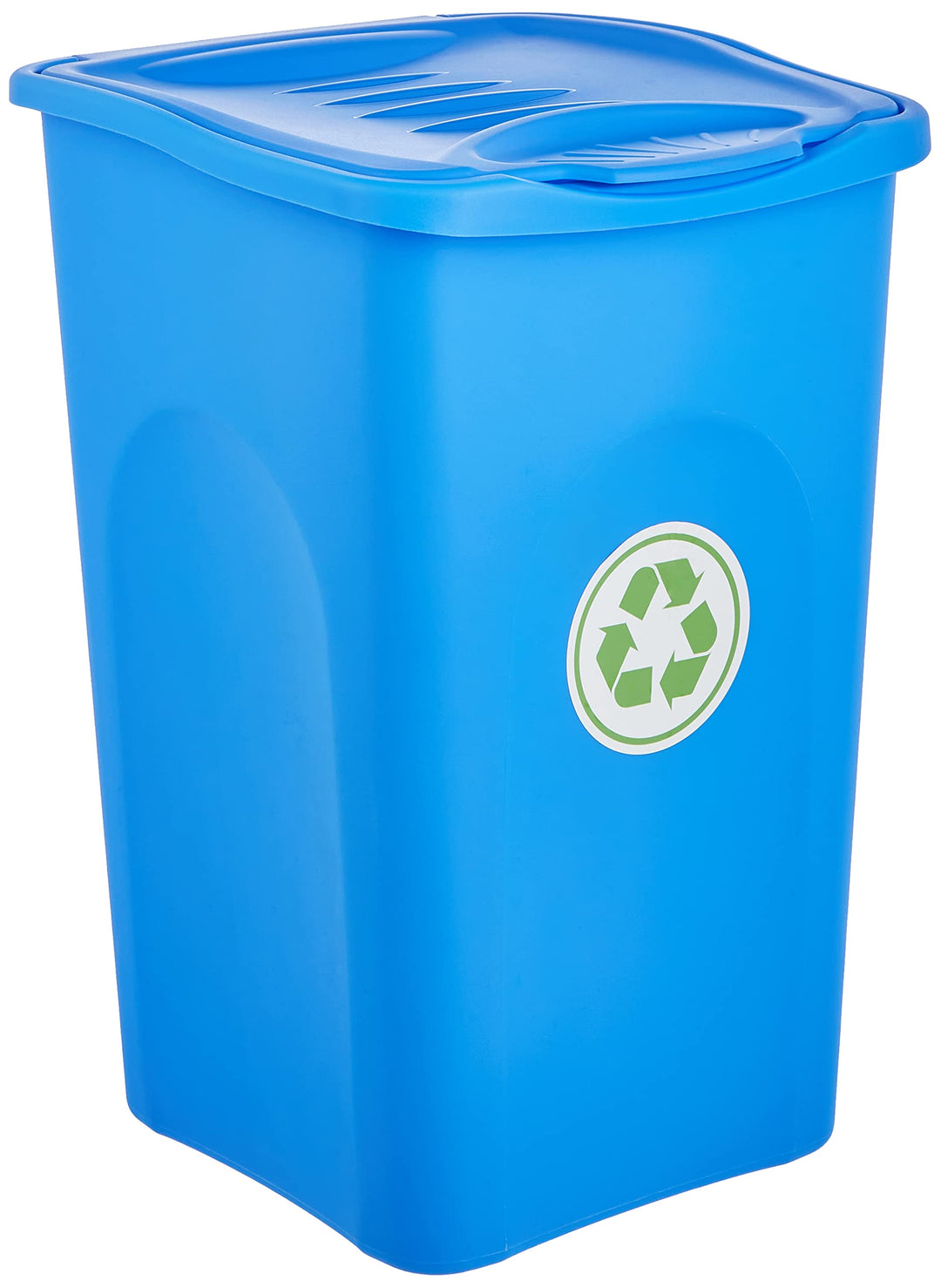 Stefanplast BEGREEN Abfalleimer, 50 l, Capri blau, Blau