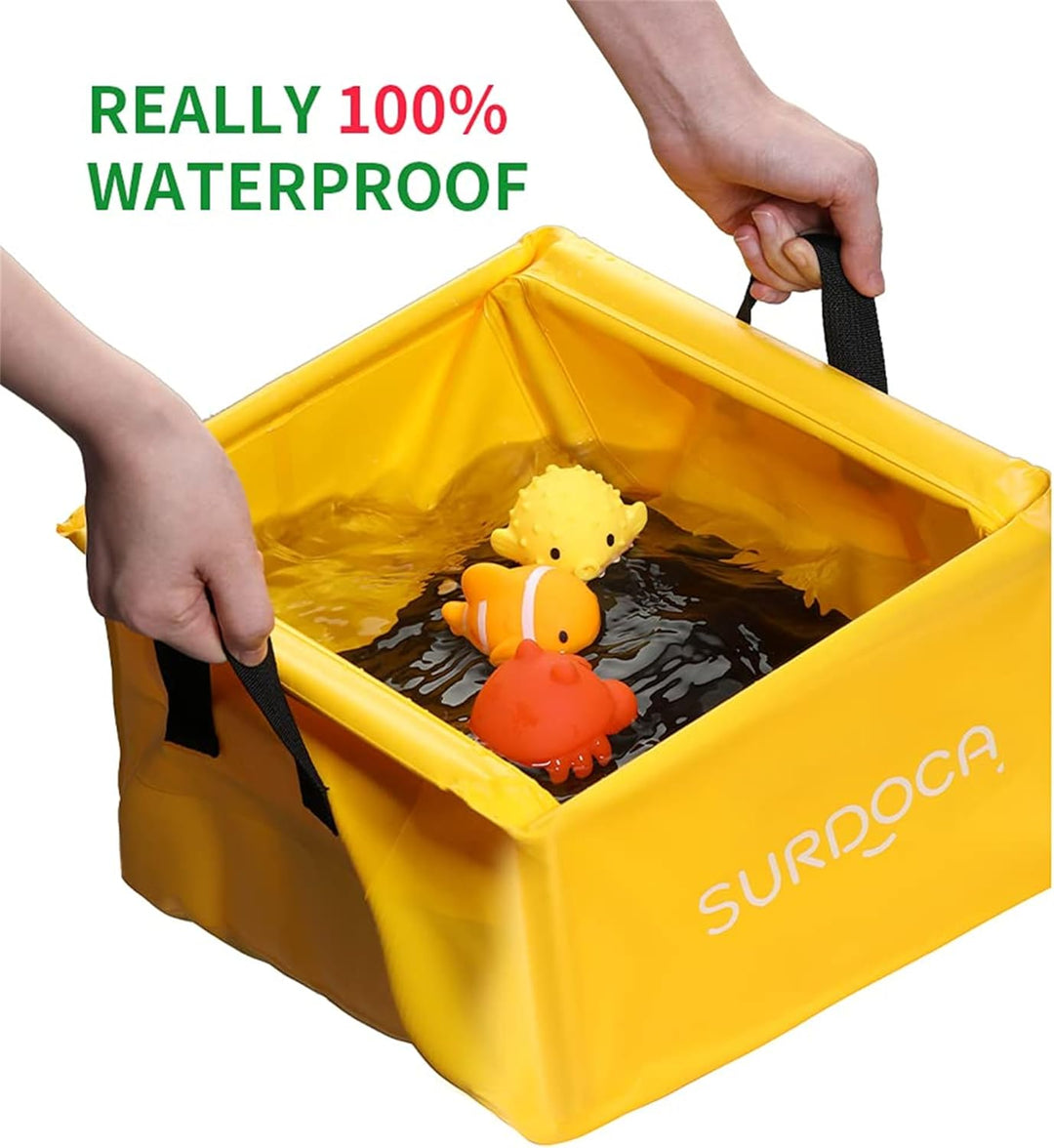 SURDOCA Multifunktionale Faltbare Aufbewahrungsbox Kofferraum Organizer, Vollständig Wasserdicht, Fa