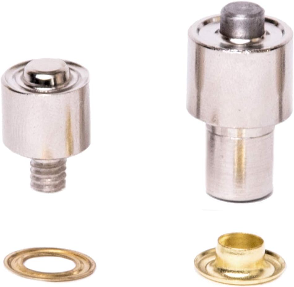 GETMORE Parts Werkzeug für Ösen, Ösenwerkzeug, Presswerkzeug, zweiteilig, für Ösenpresse, Handpresse
