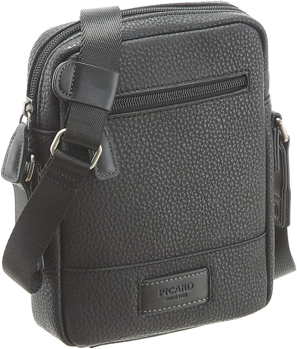 Picard Luke Umhängetasche 21 cm schwarz, Schwarz