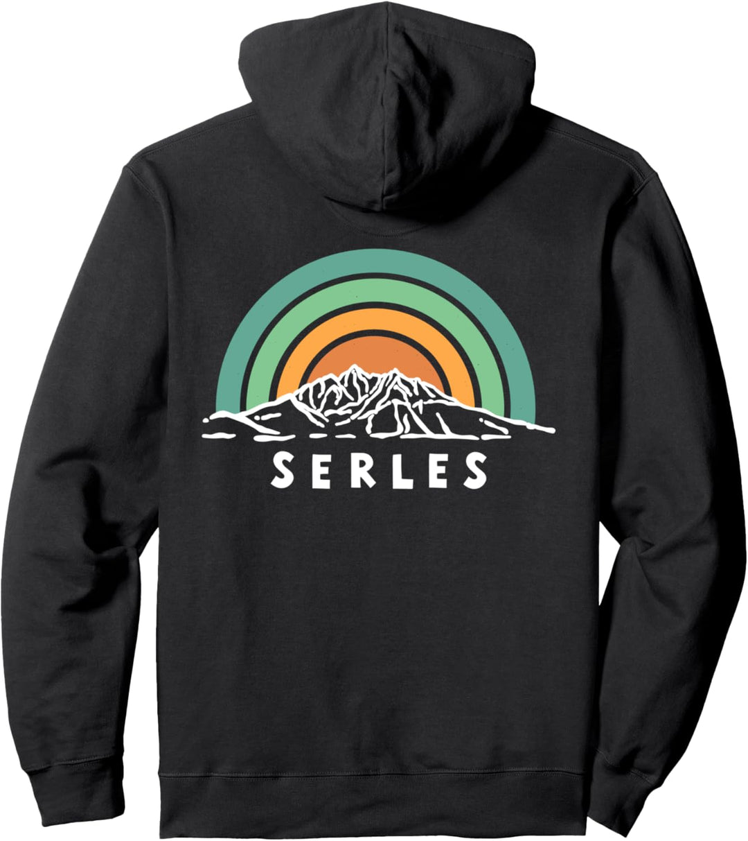 Berg Serles Bergtour Klettern Wandern Geschenke Tirol Österreich Pullover Hoodie