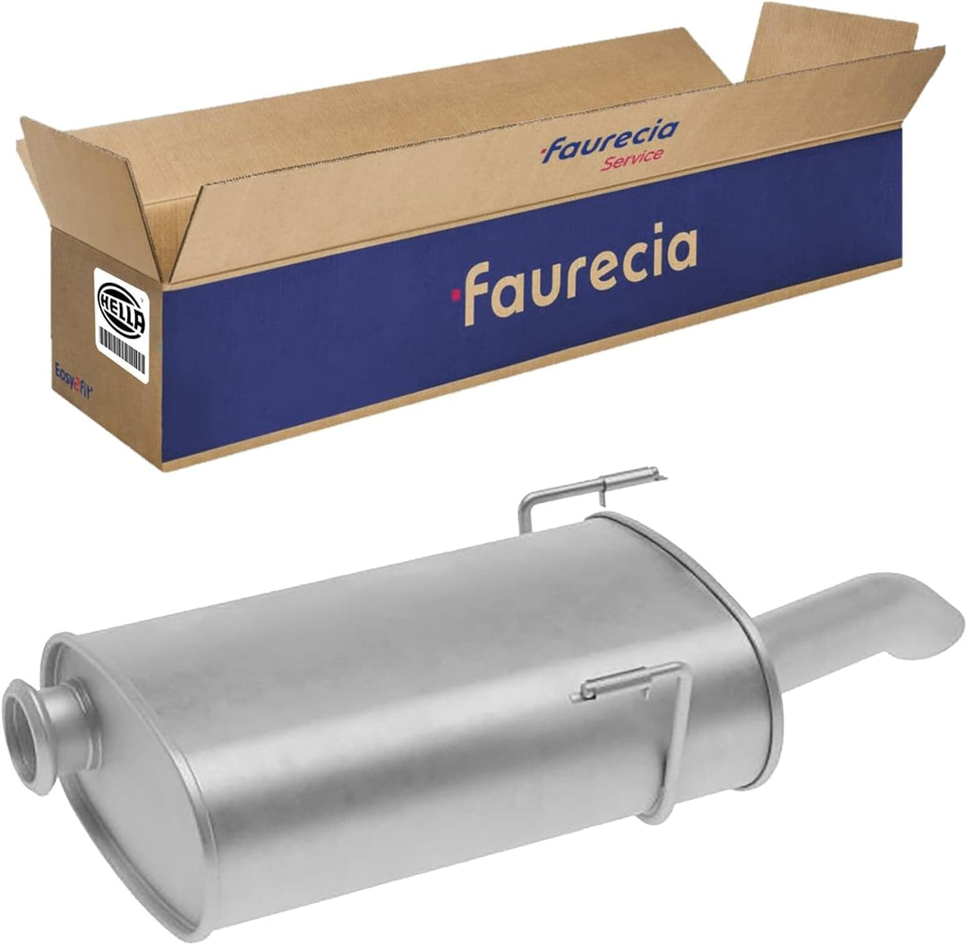 HELLA 8LD 366 032-161 Endschalldämpfer - Easy2Fit® Kit - hinten - einteilig - Set mit Anbauteilen