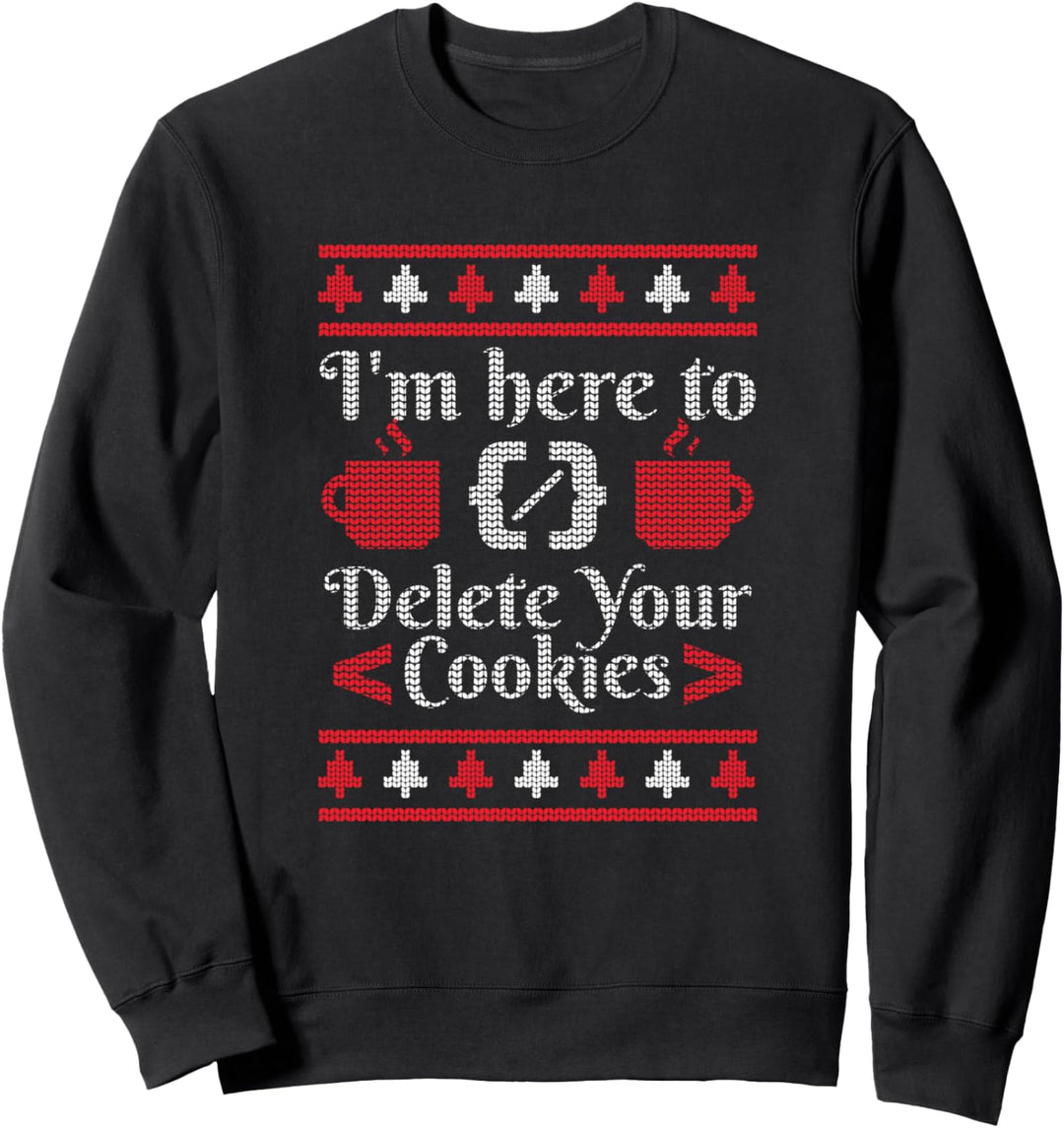 Technische Unterstützung / Lustige Cookies IT Christmas Meme Sweatshirt