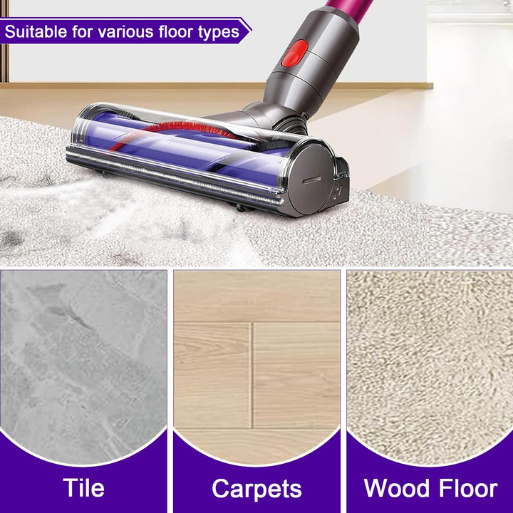 Bürste kompatibel für Dyson V11 V15 V10 V7 V8 Staubsauger zubehör, Bodendüse Ersatzteile für Dyson V