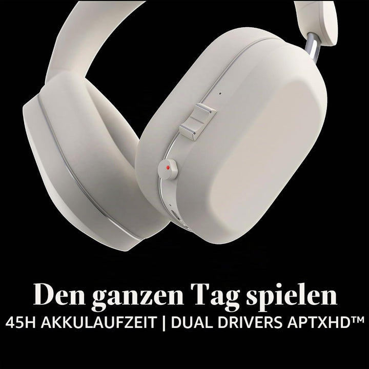 Defunc Mondo Over-Ears Wireless Headphones with Optional Cable - 45H of Active Play Time - Bluetooth