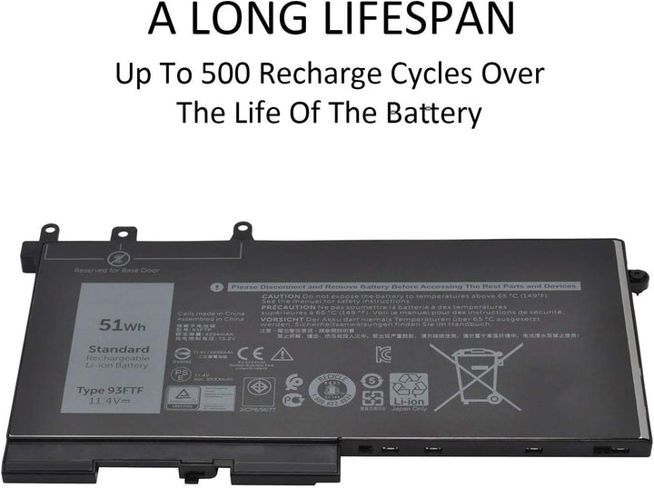93FTF D4CMT GJKNX 3DDDG DJWGP DV9NT FPT1C GD1JP 83XPC 00JWGP 0DJWGP Laptop Batterie Ersatz für Dell