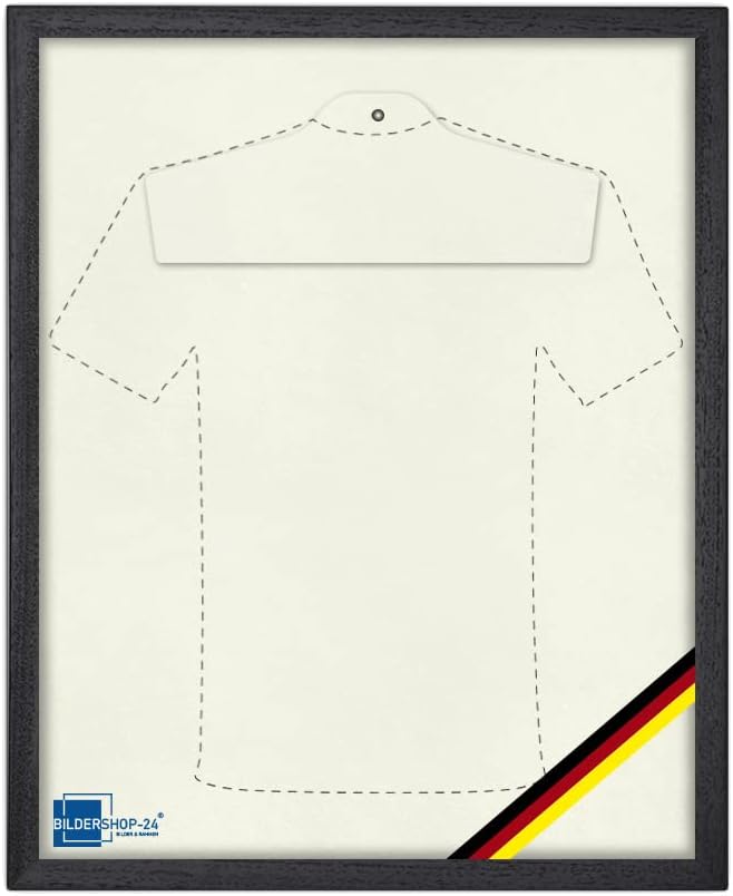 Bildershop-24 Objektrahmen Trikotrahmen aus Massivholz VARIO36 WM inkl. Bügel, Deutschland Banner un