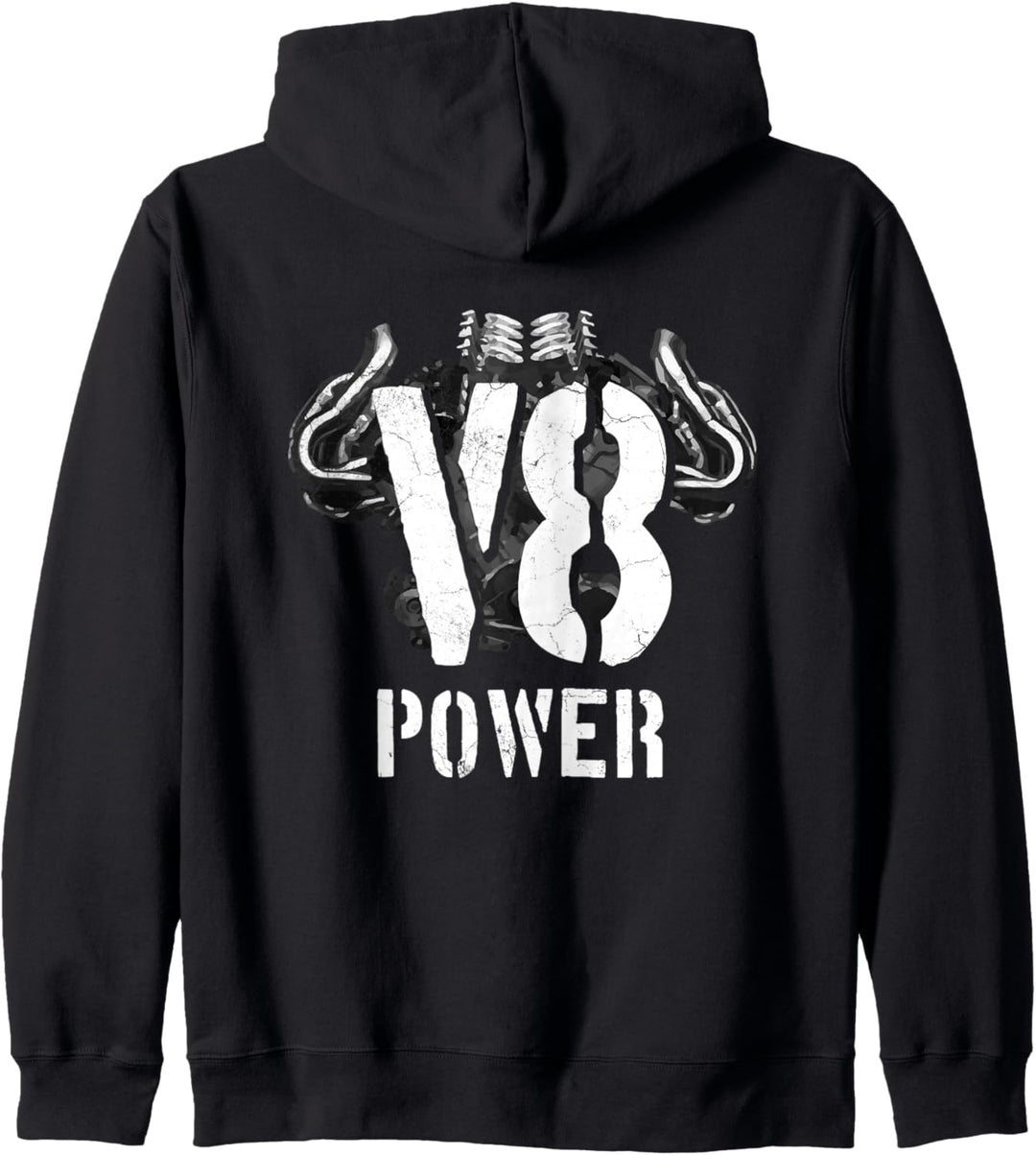 V8 Powered V Motor Muscle Car Pickup SUV Fan Kapuzenjacke