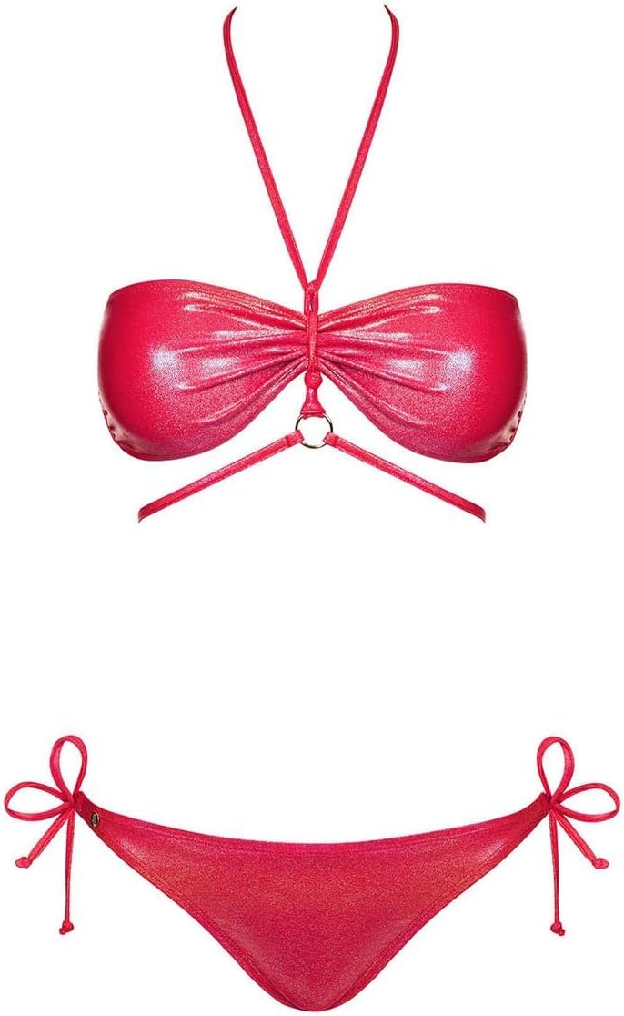 Obsessive Damen Bikini M Rot, M Rot