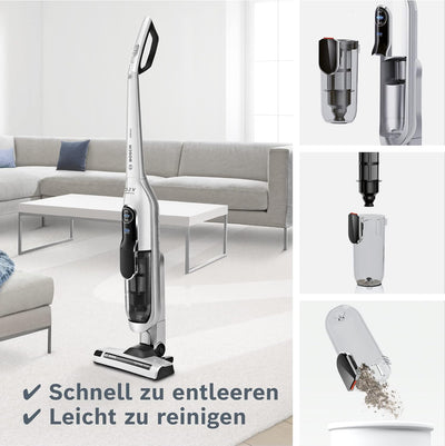 Bosch Akku-Staubsauger Athlet BCH6L2560, kabelloser Handstaubsauger, beutellos, Hygiene-Filter Plus,