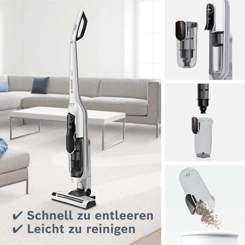 Bosch Akku-Staubsauger Athlet BCH6L2560, kabelloser Handstaubsauger, beutellos, Hygiene-Filter Plus,