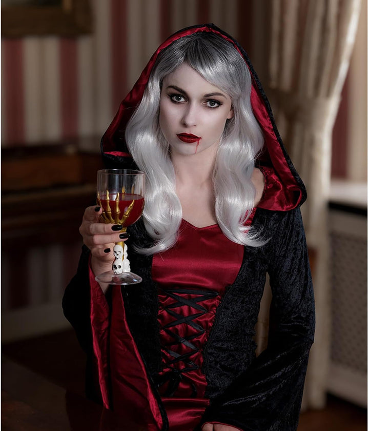 Boland - Vampir Lady Kostüm für Erwachsene, Faschingskostüme Damen, Horror Kostüm für Halloween oder