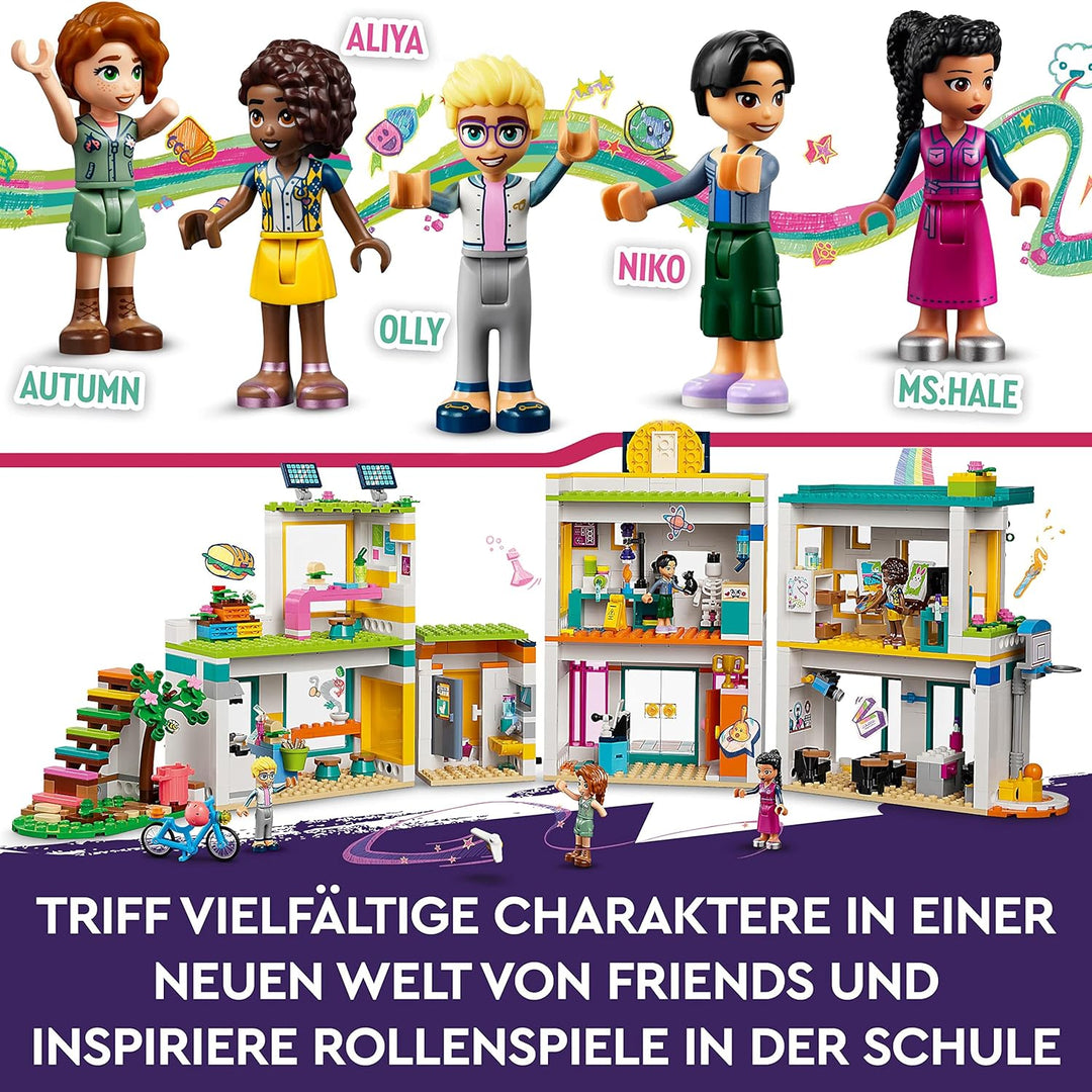LEGO 41731 Friends Internationale Schule, Modular Building Spielzeug zum Bauen für Mädchen und Junge
