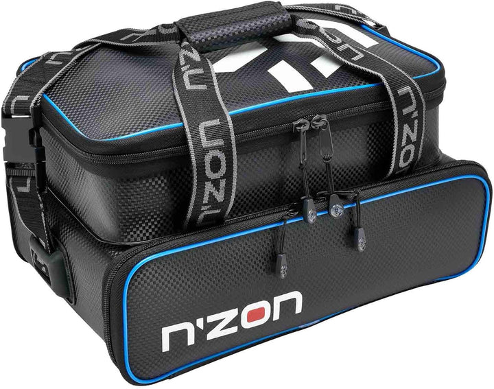 Daiwa - Bagage Feeder 2 Boites - 37x26x12cm - Noir - x2 - NZEVAFBM