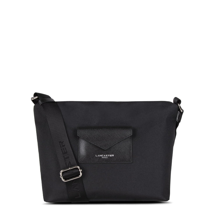 Lancaster Smart KBA Large Crossbody Bag Noir