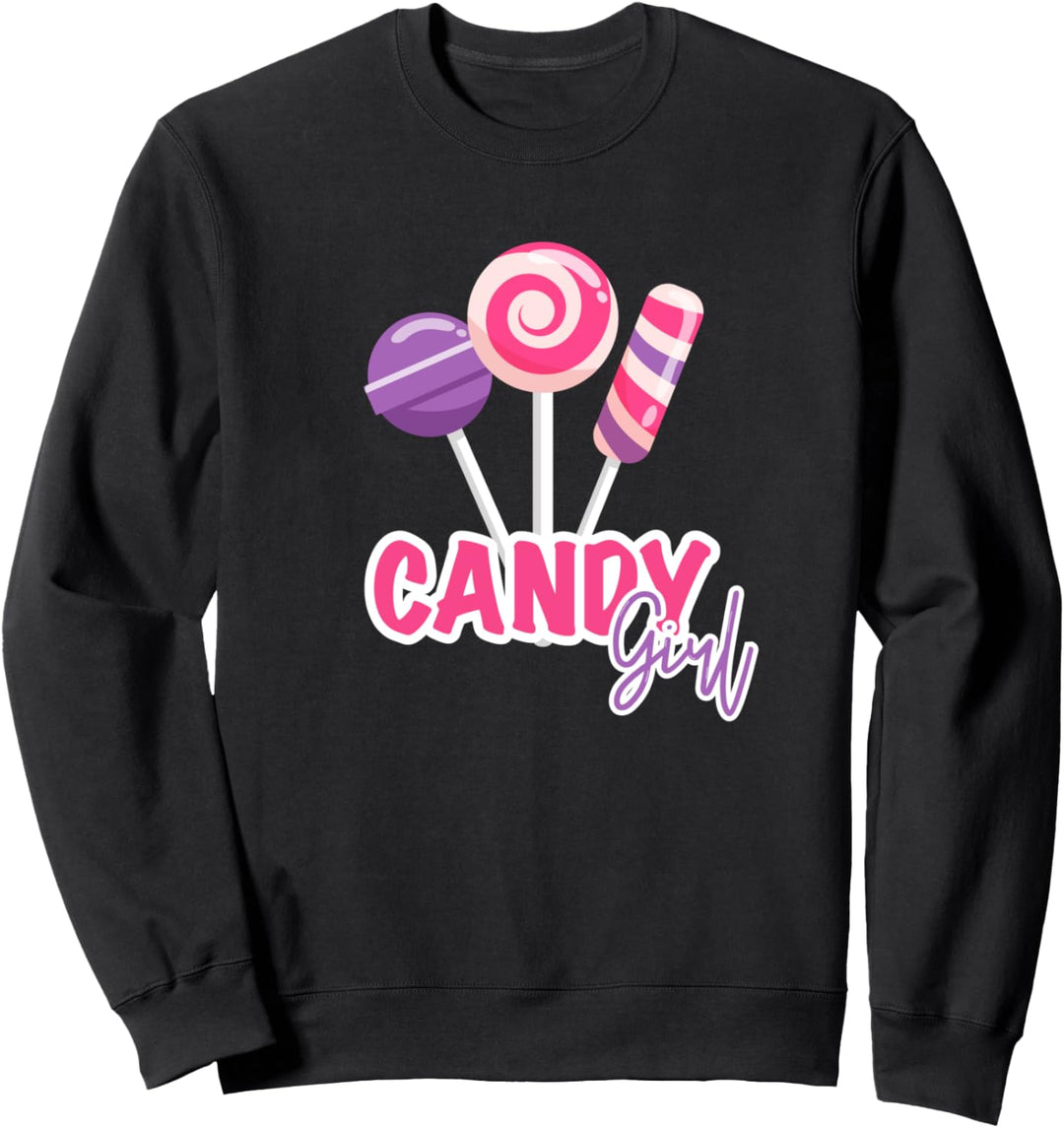 Candy Girl Lollipops Geschenk Sweatshirt