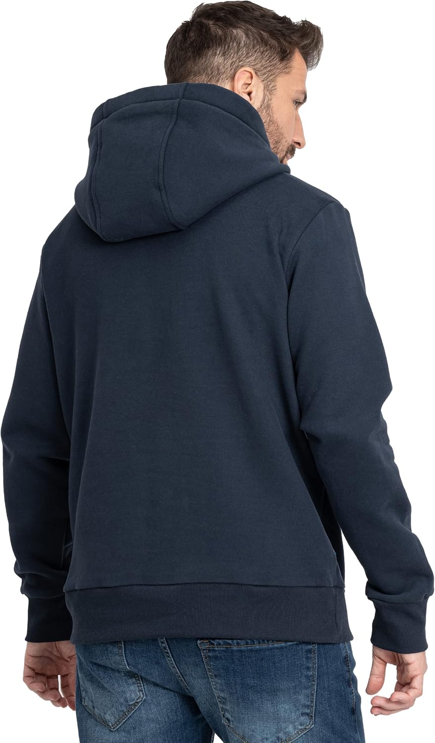 Deproc Active Herren Sweatshirt Pullover mit Kapuze Kapuzenjacke Fleecejacke Windbreaker Hoodie Linu
