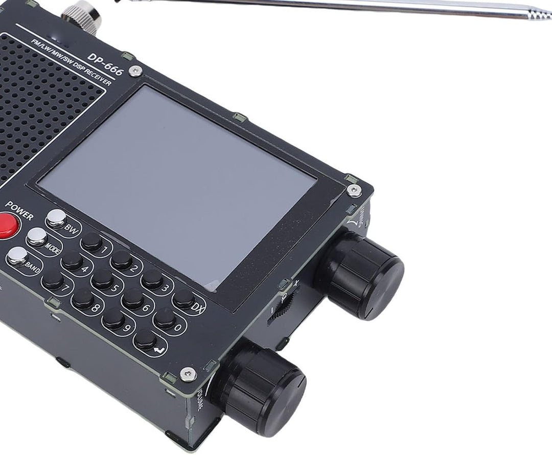 CCYLEZ SDR -Radio mit TEF6686 & ESP32, Open Source Full Band Receiver mit RDS, 2,8 "Touchscreen, 500