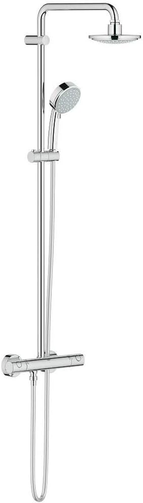 GROHE Tempesta Cosmopolitan 160 - Duschsystem mit Thermostatbatterie (wassersparend, 2 Strahlarten,