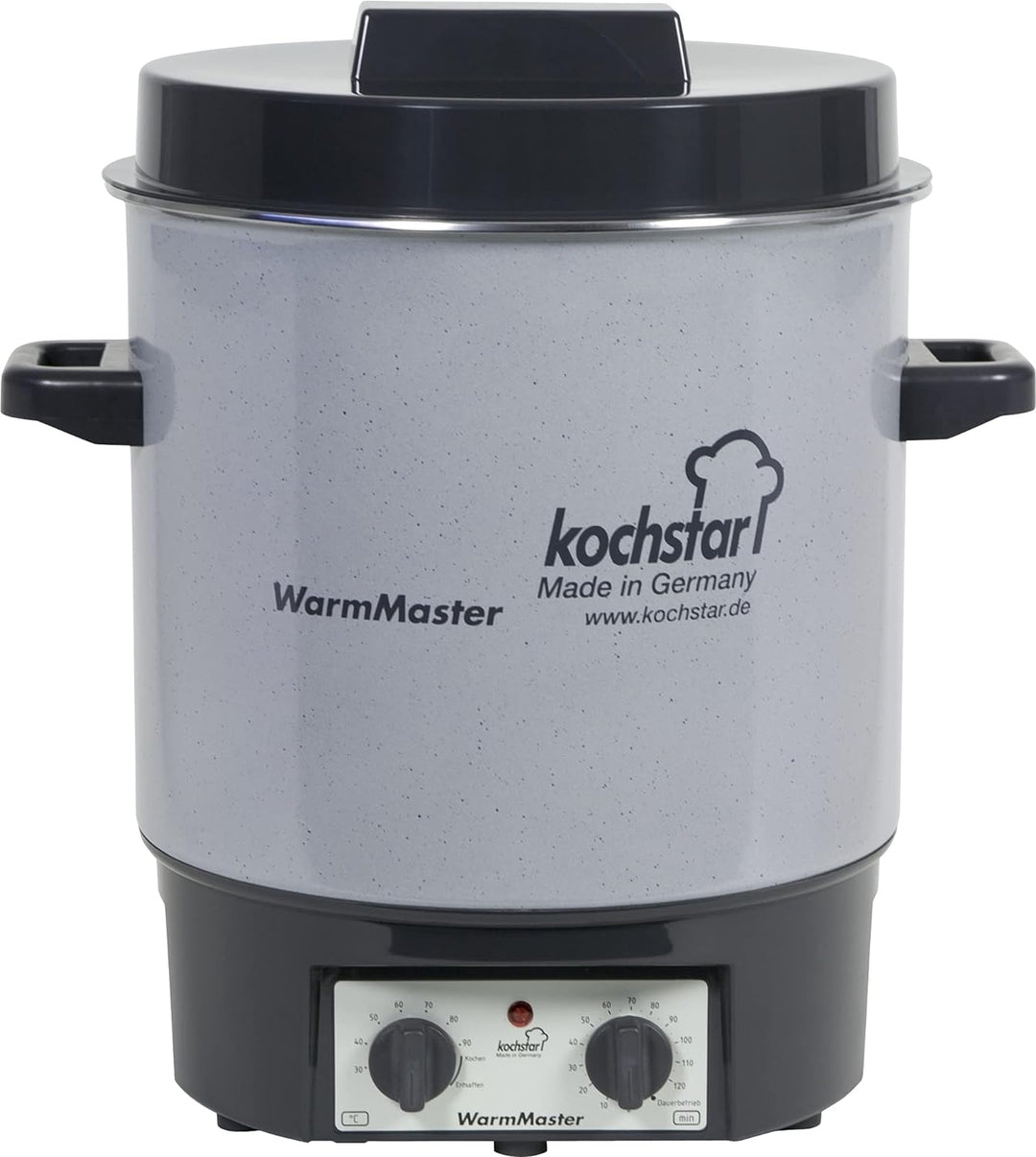 Kochstar Einkochautomat WarmMaster S (Einkochtopf / Einkocher mit Uhr, 1800 W, 230 V, 27-29 L) 24118