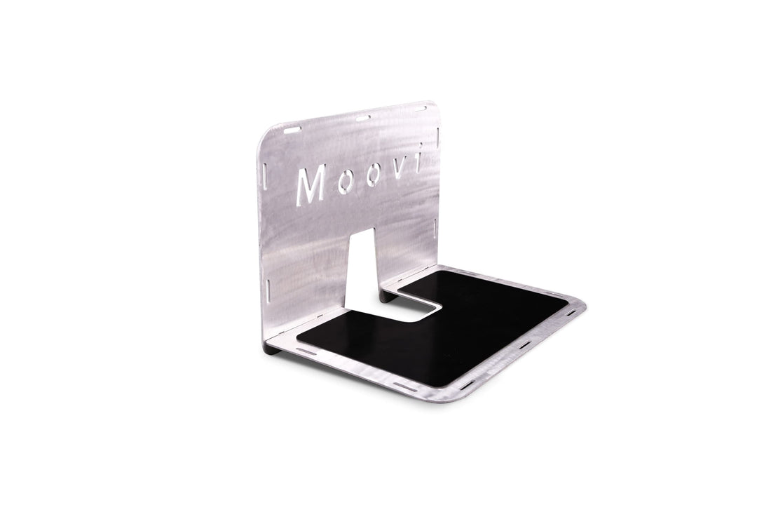 Moovi - MoovIt Lastensystem/Gepäckträger E-Scooter Mini und PRO Aluminium, Aluminium