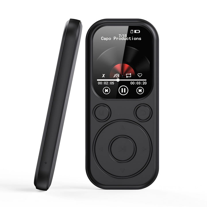 2025 Neuer MP3 -Player mit Bluetooth, HiFi Sound Tragbarer Musikplayer mit 2,01 -Zoll -IPS -Bildschi