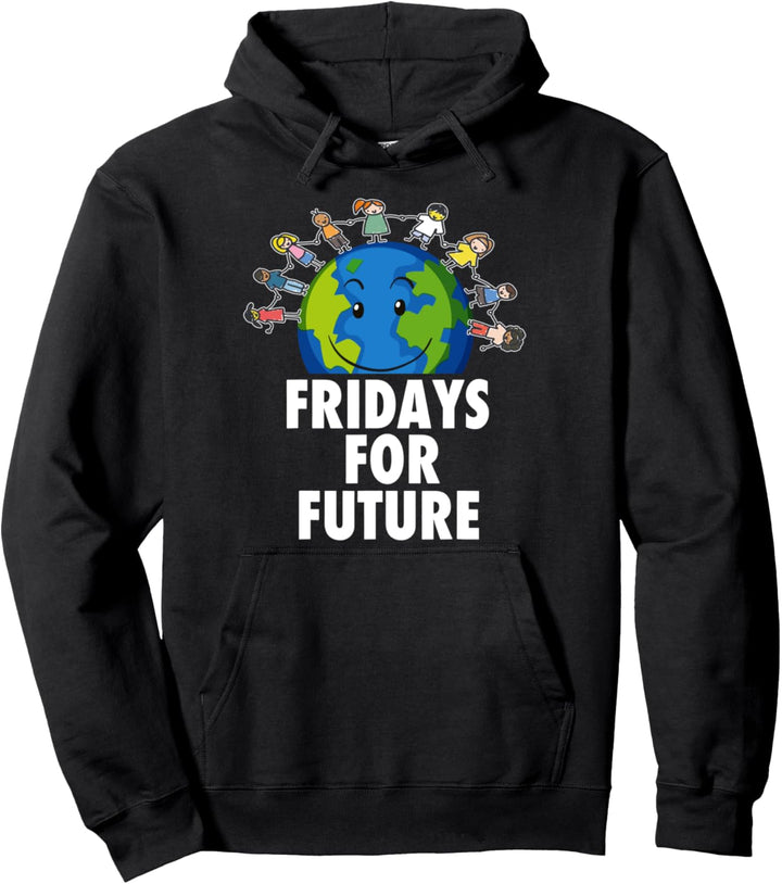 Fridays for Demonstration FFF Unterstützer Umweltschutz Erde Pullover Hoodie