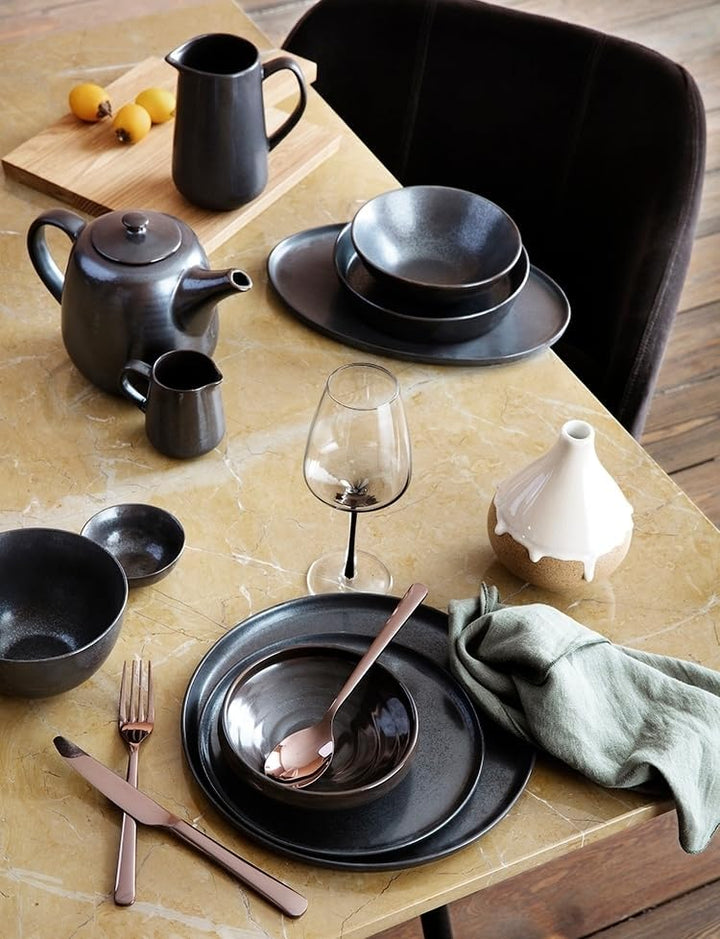 Broste Copenhagen 14533130 Servierplatte, Steingut