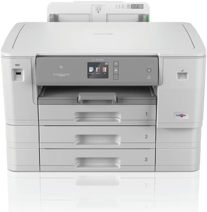 Brother HLJ6100DWRE1 Tintenstrahldrucker, 3x 250 Blatt Papierkassette, Farbe, 3x 250 Blatt Papierkas
