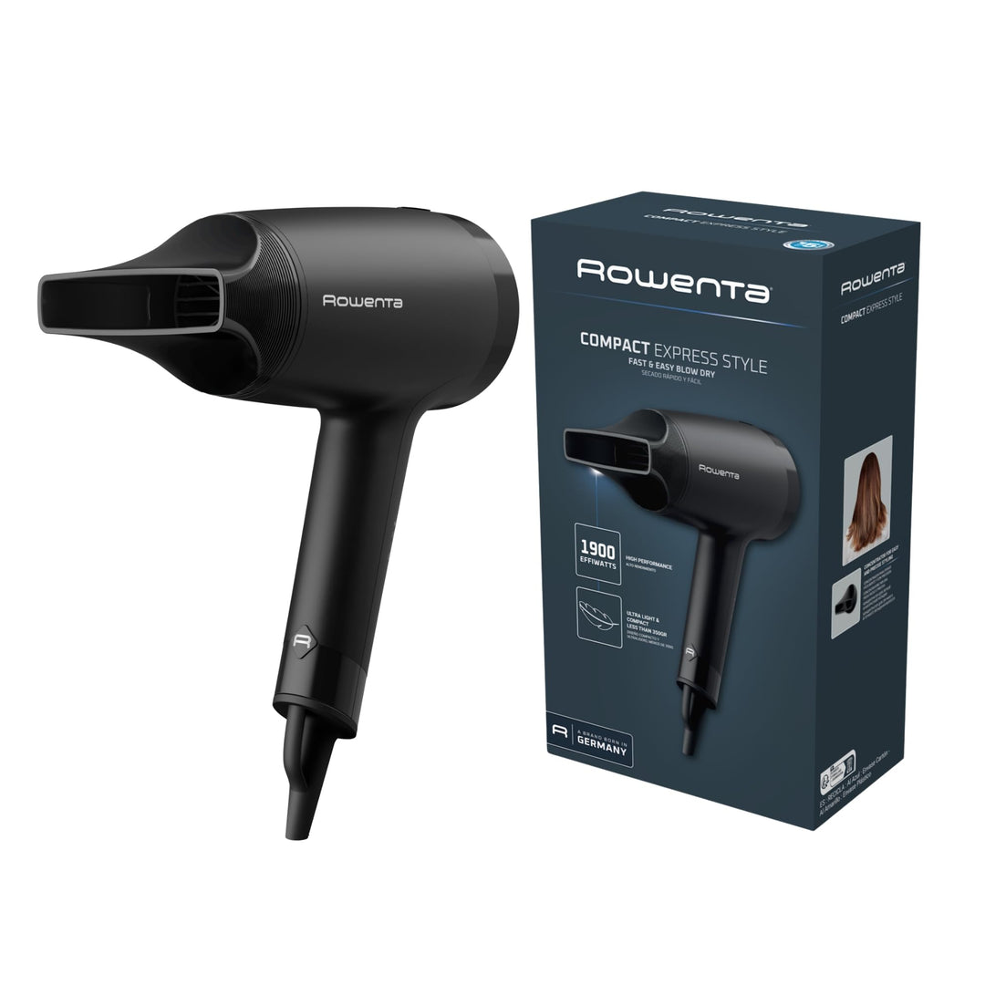 Rowenta CV1801 Express Style Haartrockner | 1900 Effiwatt | 2 Einstellungen | leistungsstark | Kaltl