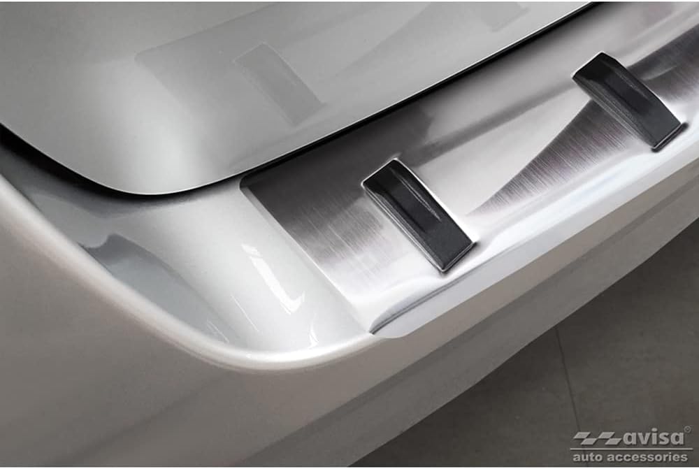 Avisa Edelstahl Heckstossstangenschutz kompatibel mit Volkswagen Multivan T7 2021- 'Strong Edition'