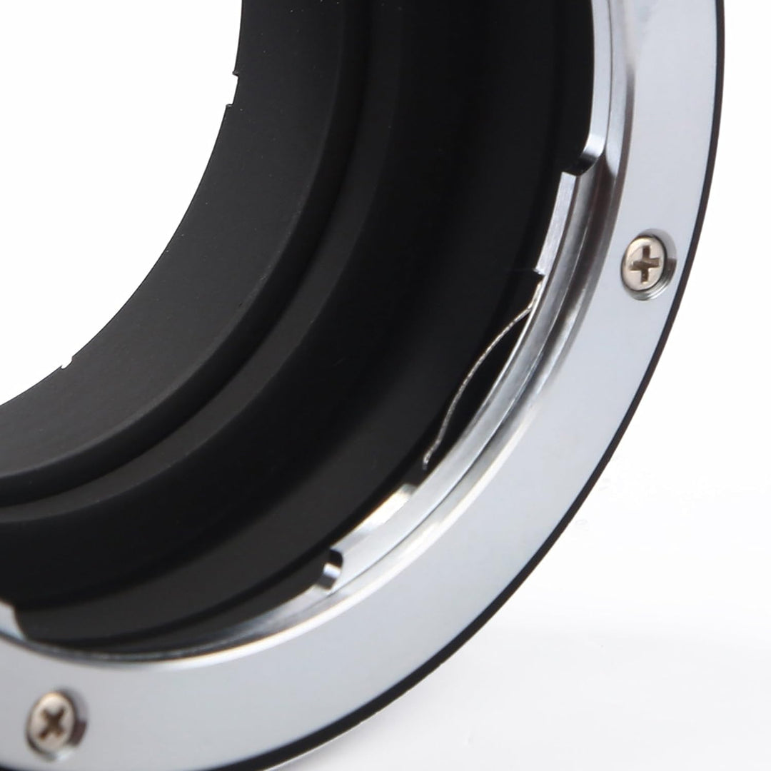 K&F Concept OM - L/M Objektiv Mount Adapter Ring für Olympus OM Mount Objektiv auf Leica M Kamera Ad