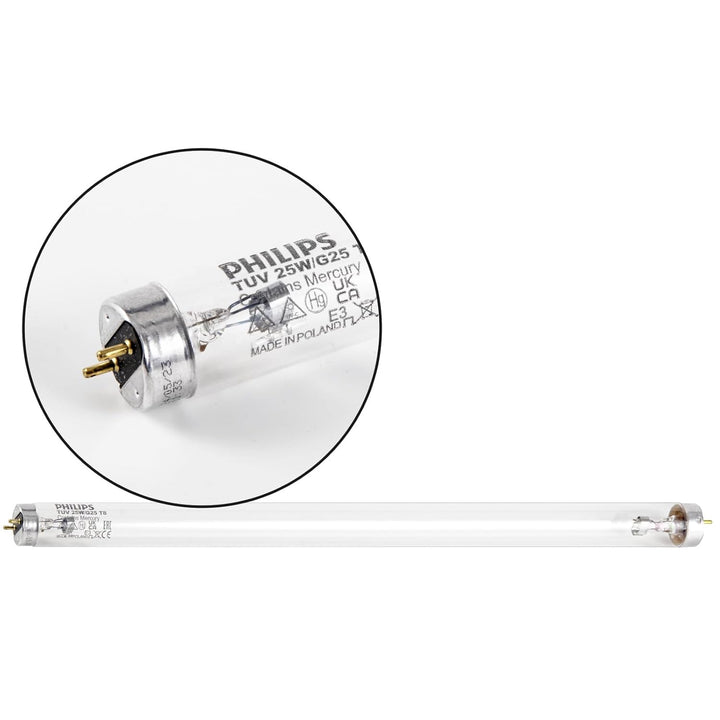 Geekpure Ganzes Haus U-V 6 GPM Wasserfilter System - Wasserreiniger mit 3 UV-Filter + 3 Quarzhülsen