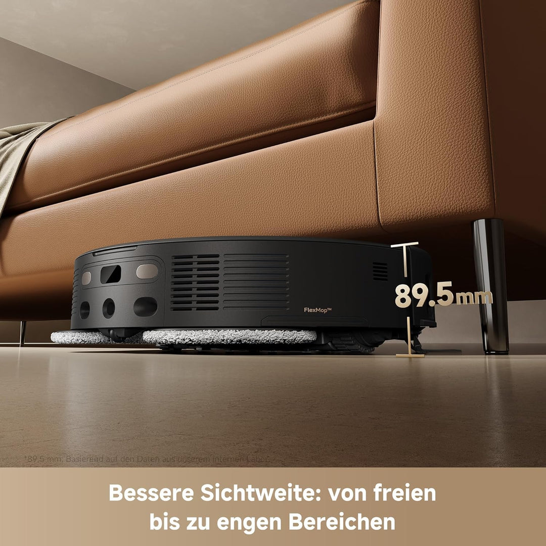 Mova V50 Ultra Complete Saugroboter mit Wischfunktion 24.000 Pa, 6cm Hindernisüberwindung, Liftable