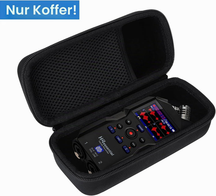 Hart Schutz Hülle Etui Tasche für Zoom H4essential Handy Recorder Schwarz Etui für H4essential, Schw