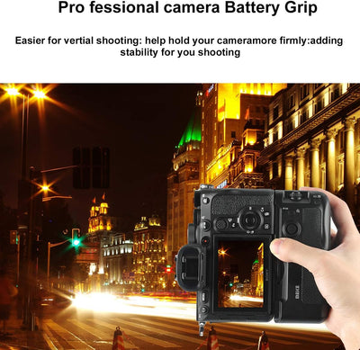 Meike MK-A7R IV Professioneller vertikaler Batteriegriff für Sony A7R IV A9II A7IV A7SIII A1 Kameras