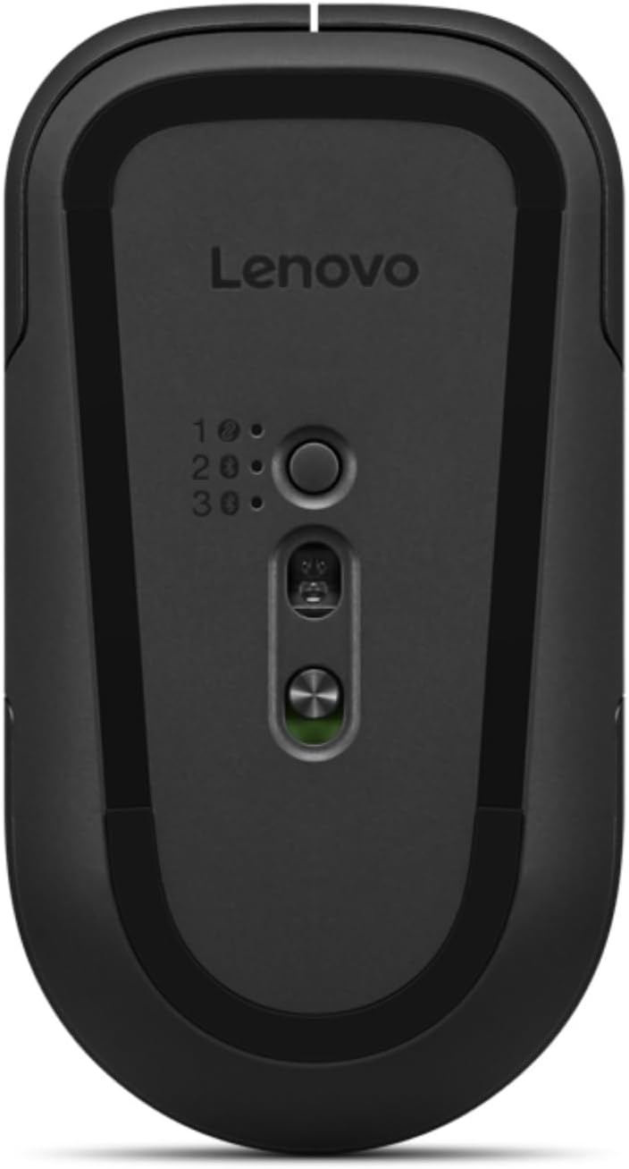 Lenovo Pro Plus 6050 - Maus - Multi-Mode - optisch - 6 Tasten - kabellos - Bluetooth 5.3, 2.4 GHz -