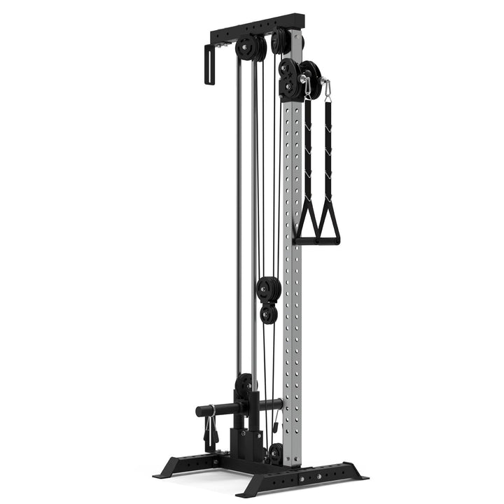 Train Hard® Frei kombinierbare Latzugturm, Kabelzuganlage, Seilzugstation zur Brandneues Modell 2024