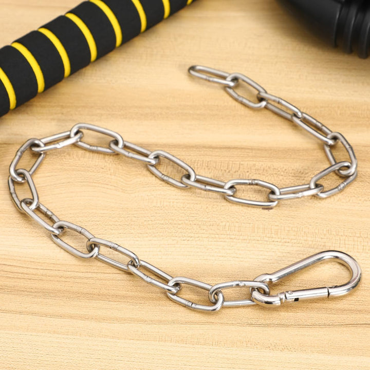 Milisten Trizeps-verlängerungskette Aus Hochwertigem Eisen Pull-down-Kette Mit Doppelgriff Fitnesszu