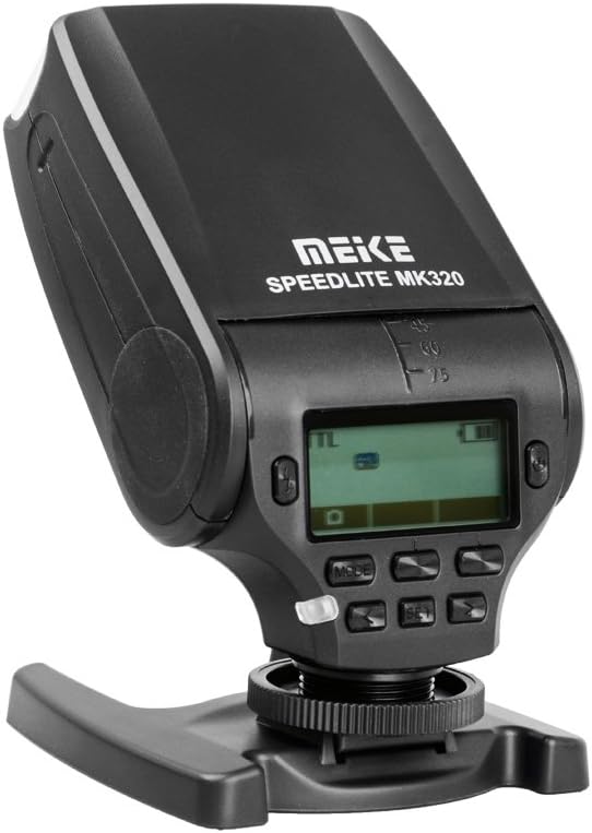 Meike Speedlite MK-320 i-TTL Blitz Passend für Nikon F DSLR Kameras Für Nikon F DSLR (MK-320), Für N