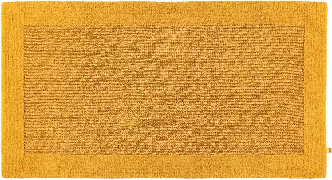 RHOMTUFT Prestige Badteppich, 100% Baumwolle, 348 Curry, 70 x 130 cm 70 x 130 cm Badteppich 348 Curr