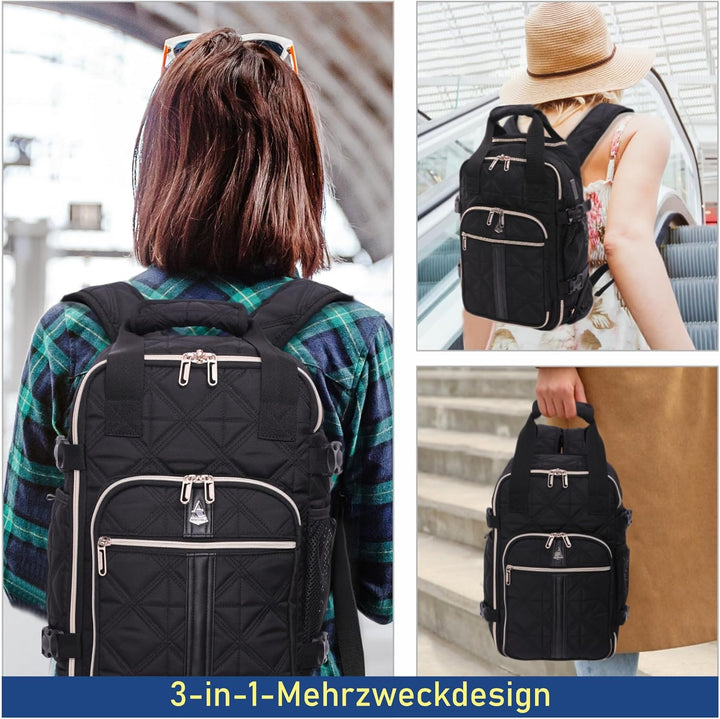 Aerolite Ryanair Handgepäck, 40 x 20 x 25 cm, maximale Grösse, zugelassen, Reisegepäck, leicht, Schu
