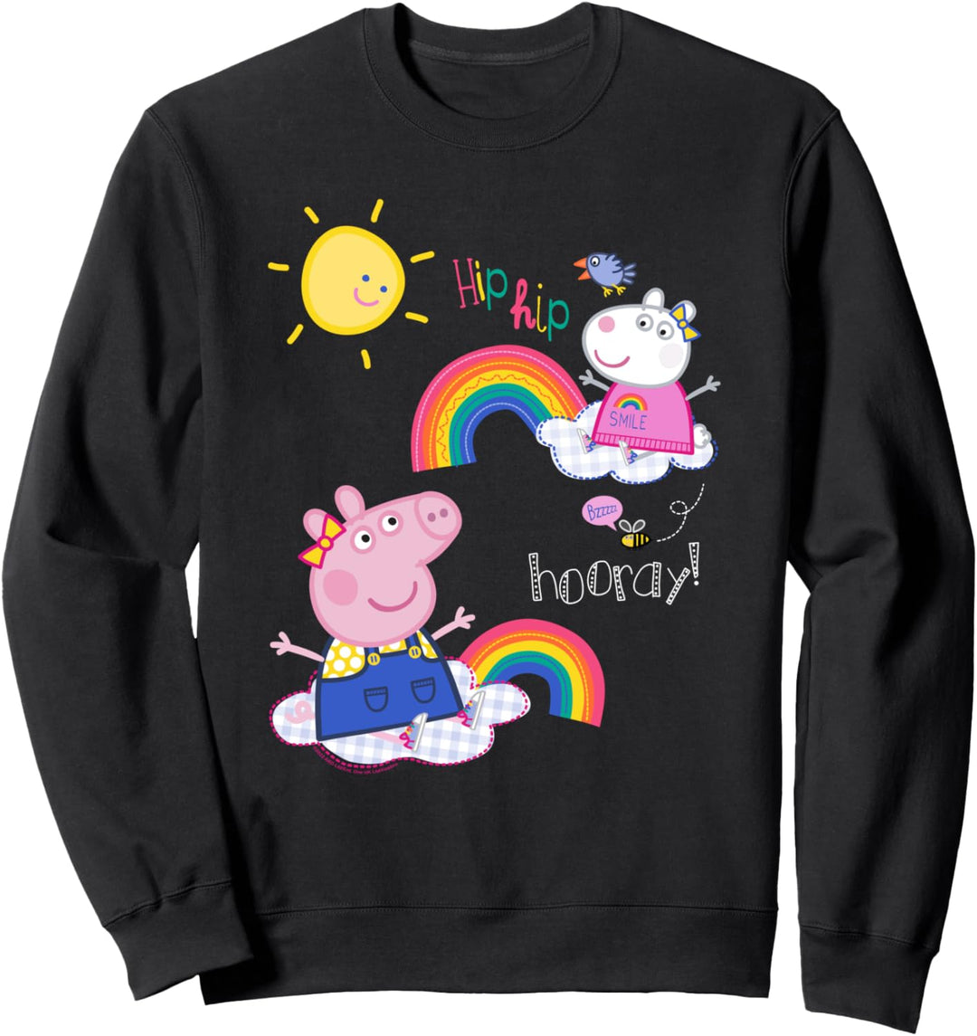 Peppa Wutz And Suzy Sheep Hip Hip Hooray! Sweatshirt