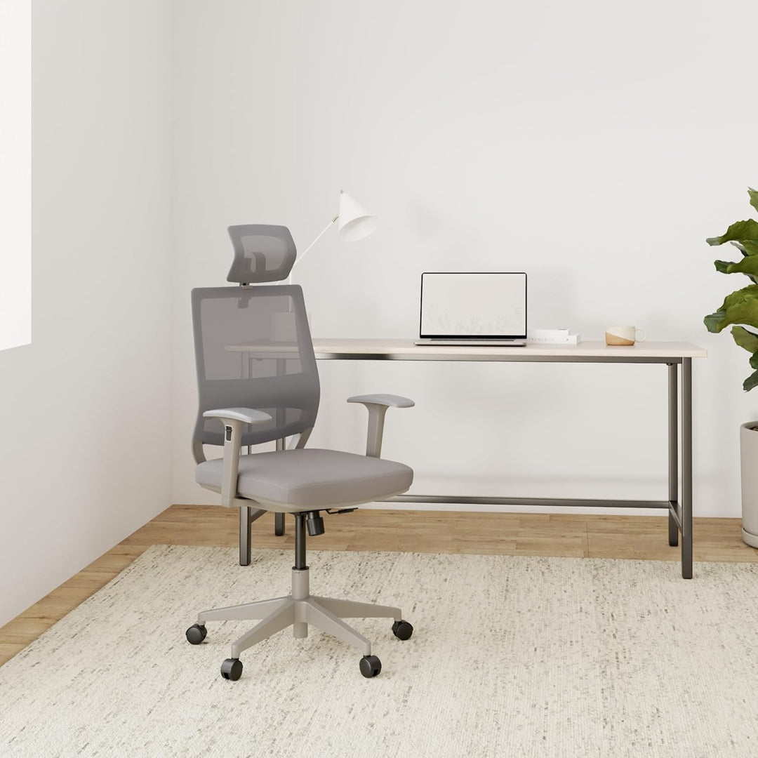 VALKENSTOL M2 Ergonomischer Bürostuhl Grau Schreibtischstuhl Bürostuhl Ergonomisch Bürostühle Bürost
