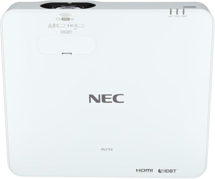 NEC P627UL Laserprojektor FullHD (FullHD 1920x1200 Pixel, HDMI, USB, LAN, 6200 AnsiLumen) Weiss