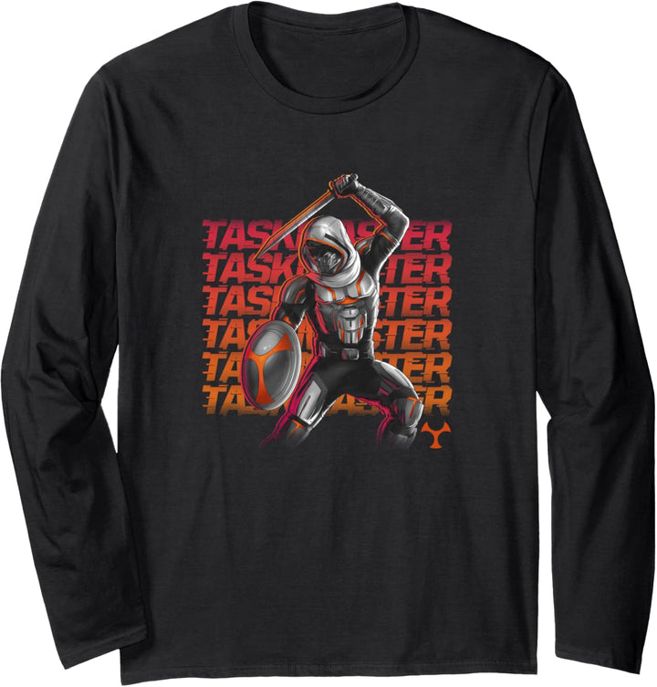 Marvel Black Widow Taskmaster Stack Langarmshirt
