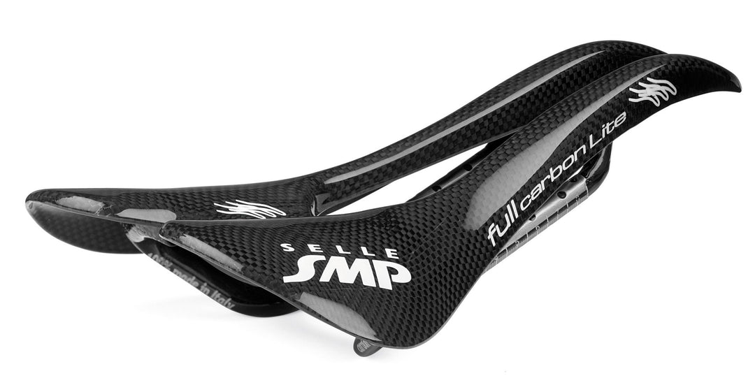 SMP Sattel FULL CARBON LITE Carbon-Streben Schwarz, Schwarz