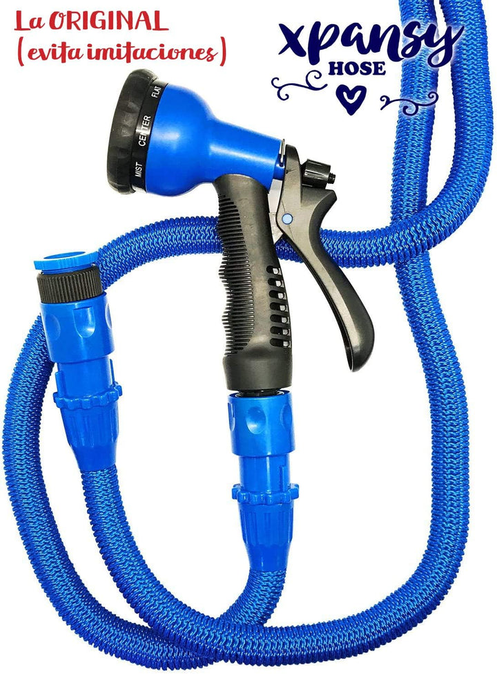 Xpansy Hose Pro C2607B Durch Wasserdruck Verlängerbarer Schlauch, Blau, 22,5 Meter 22,5 Meter Pro, 2