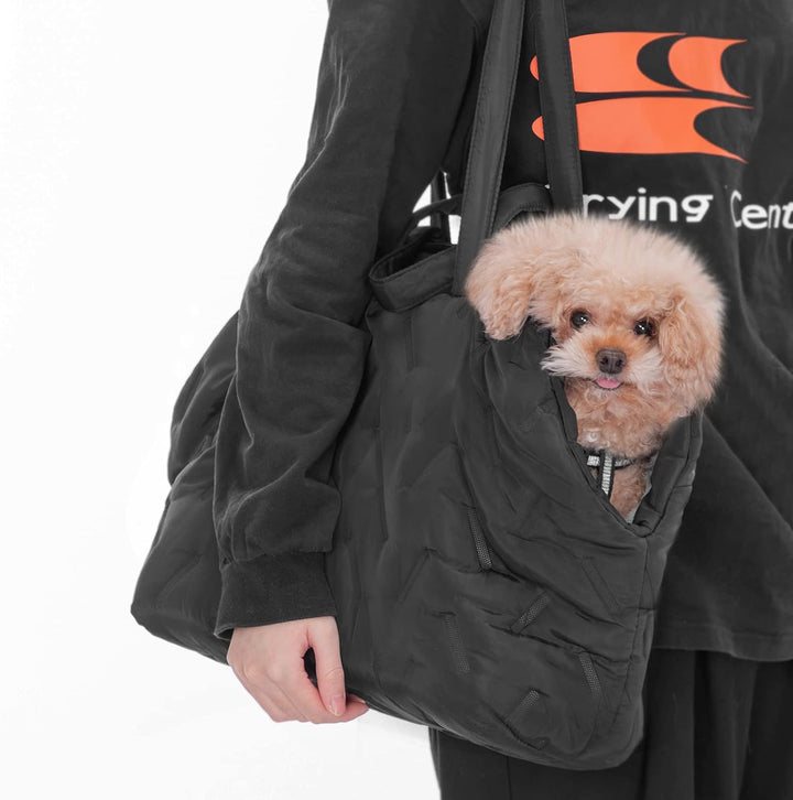 A 4 Pet Hundetasche für Hunde/Katzen,Waschbar Welpentasche mit Reissverschluss,Tragetasche für klein